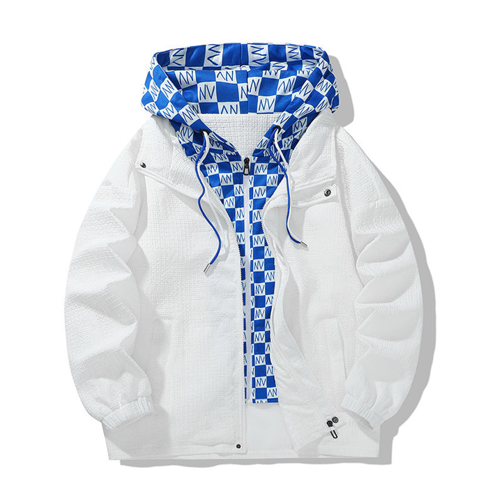 Men's Stylish Transitional Jacket with Versatile Hood Design Mune Fashion