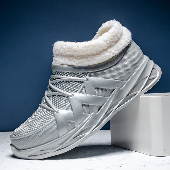 Women's Insulated Winter Sneaker with Teddy Lining and Cushioning Profile Sole Mune Fashion
