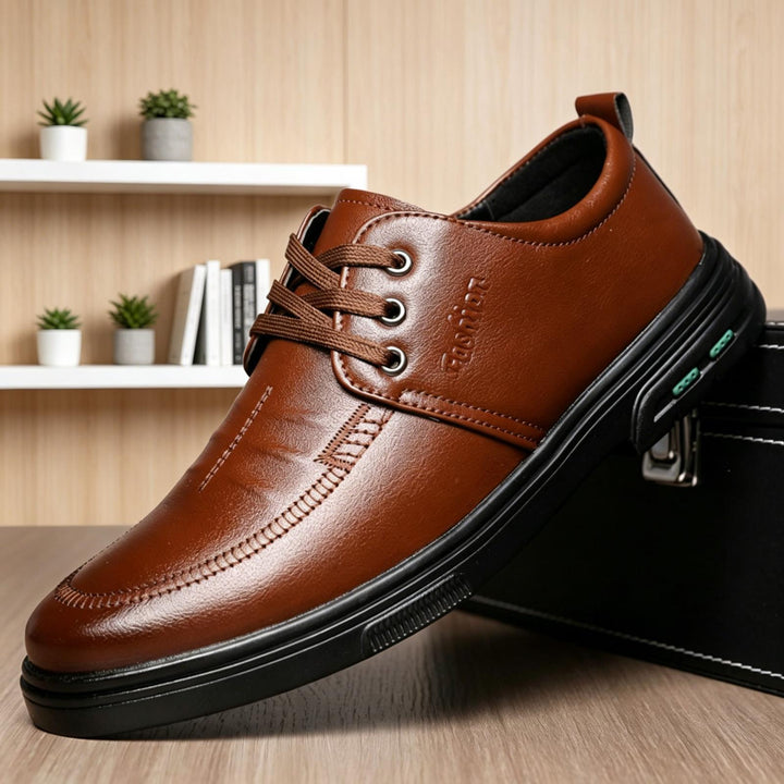 Men's Elegant and Comfortable Lace-Up Shoes Mune Fashion
