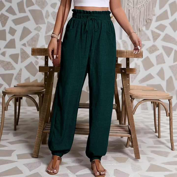 Women's wide paperbag pants Mune Fashion