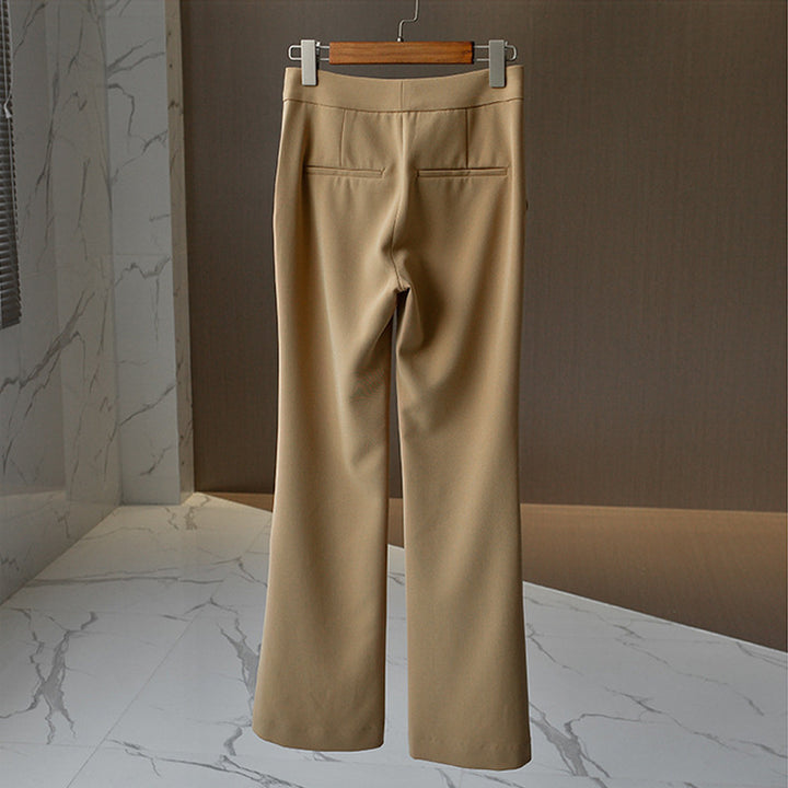 Women Elegant and Comfortable High-Waist Trousers Drune