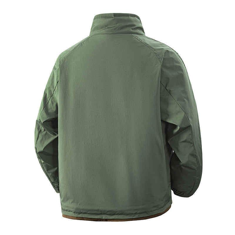 Men's utility blouson with quilted thermo lining and flap pockets Mune Fashion