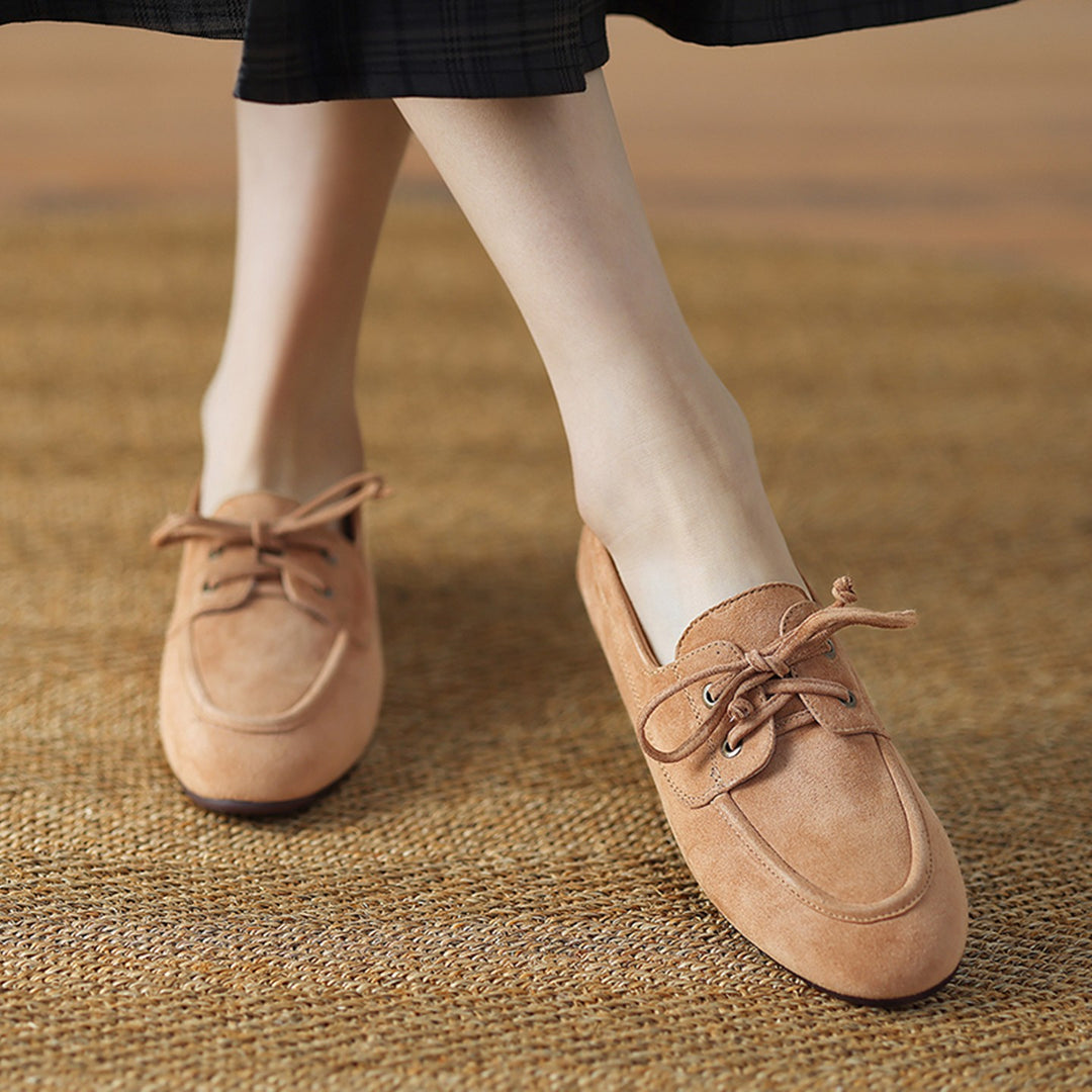 Ladies Elegant and Comfortable Moccasins Mune Fashion