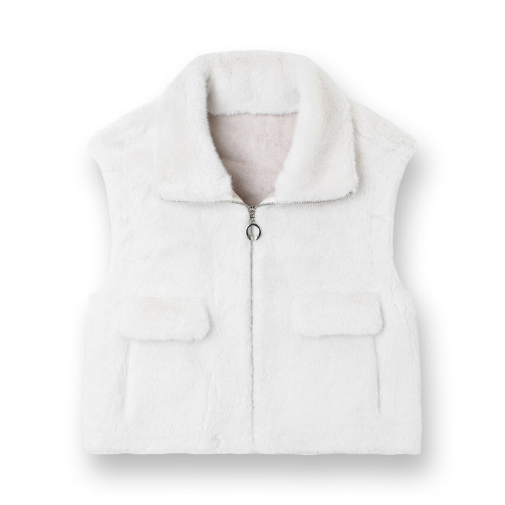 Women's Cozy Faux Fur Vest Mune Fashion