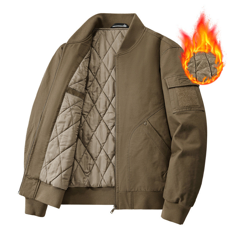 Men's Stylish Over Jacket with Warm Lining Mune Fashion