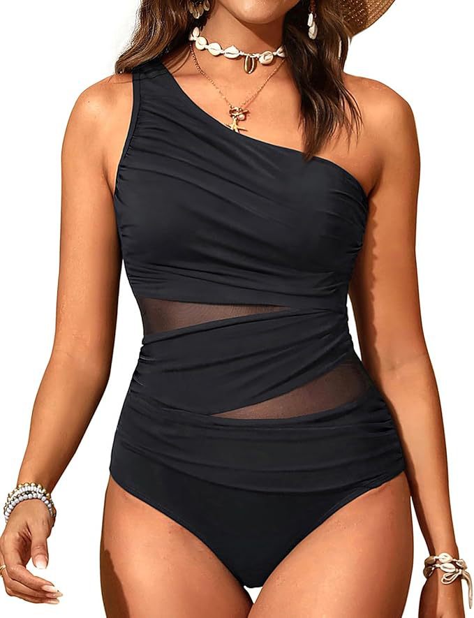 Women's stylish swimsuit with asymmetrical cut Mune Fashion