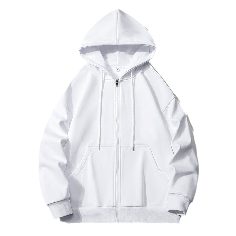 Men's hoodie zip-up jacket with full zip, oversized fit, and raglan sleeves Mune Fashion