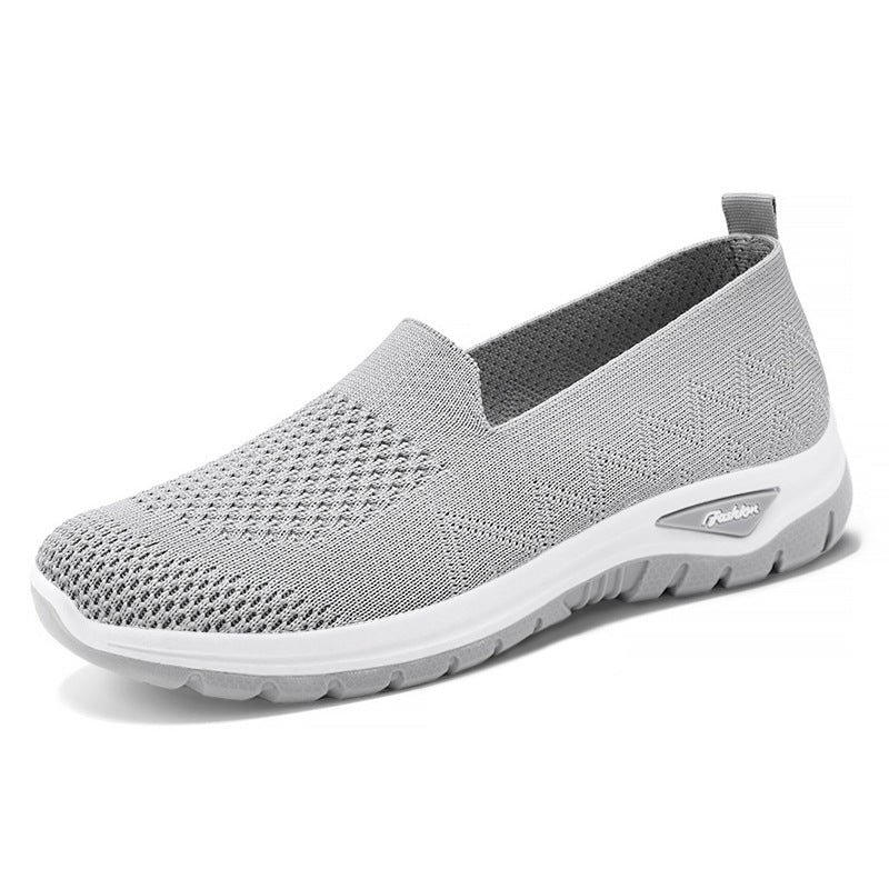 Women nan seamless knit slip-on with padded memory footbed and flexible profile outsole Mune Fashion