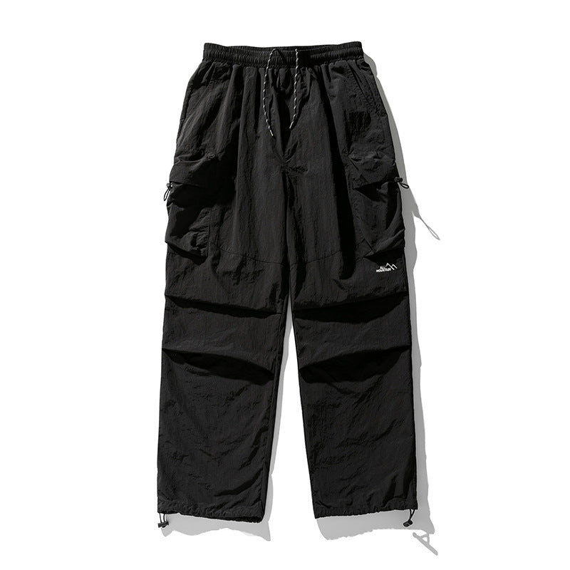 Unisex Technical Outdoor Cargo Pants with Elastic Waistband, Adjustable Hem and Multiple Pockets Mune Fashion
