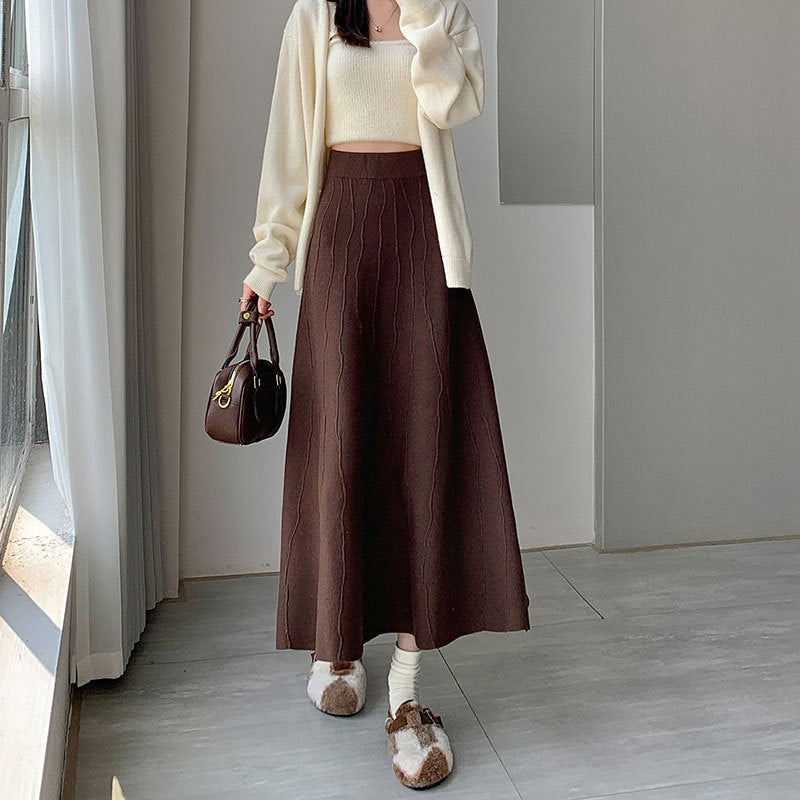Ladies Elegant and Flowing Maxi Skirt Mune Fashion 1787632125