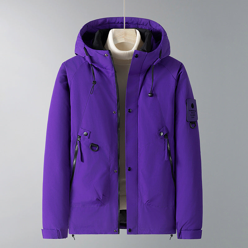 Men's Technical Hooded Jacket Mune Fashion