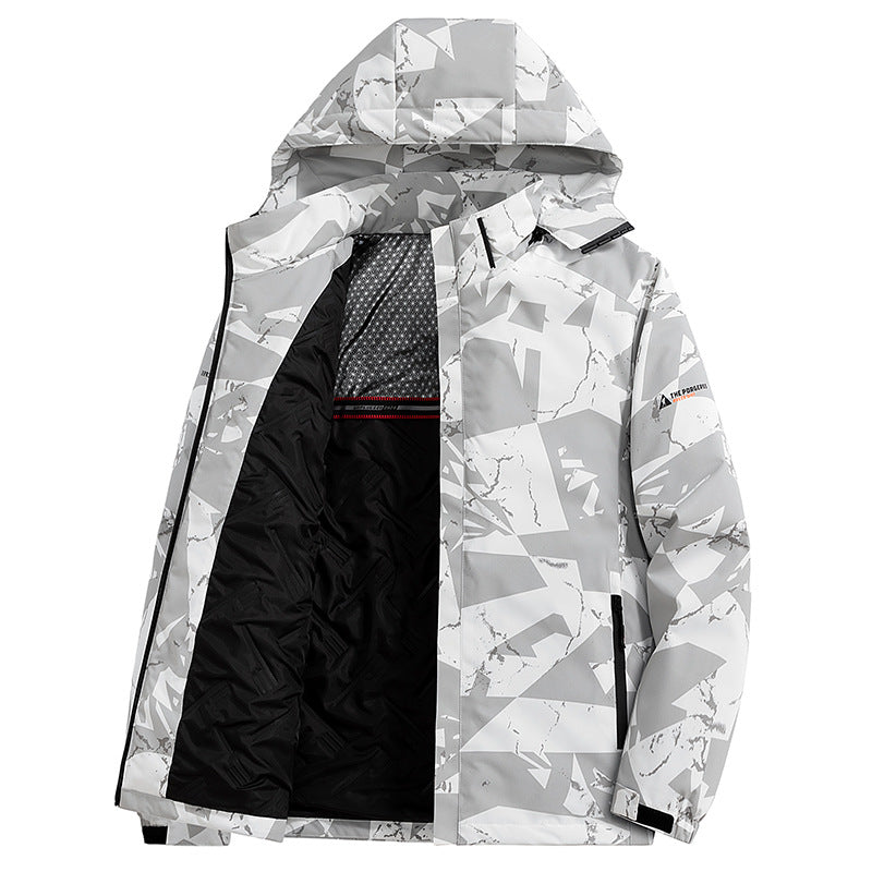 Men's urban functional jacket with hood Mune Fashion