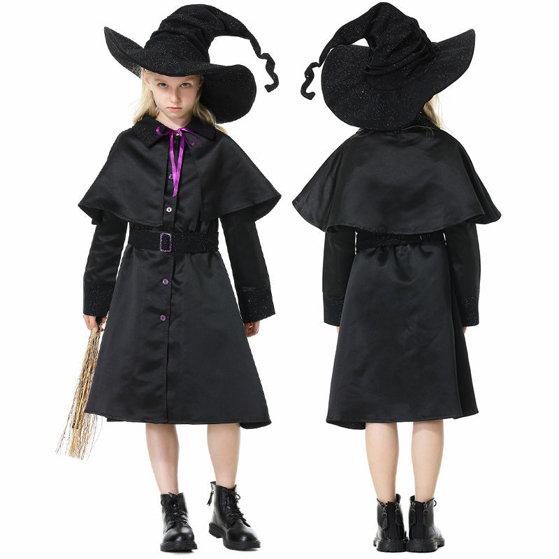 Men's magician costume with detailed symbols and elegant cape Mune Fashion