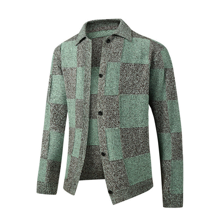 Women’s Stylish Checked Cardigan Mune Fashion