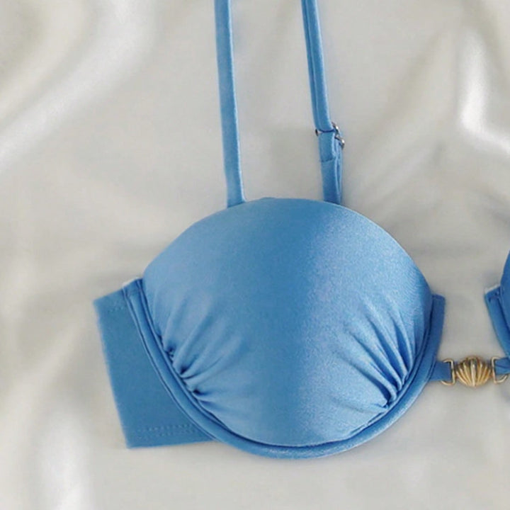 Ladies Balconette Bikini with Overlay Mune Fashion