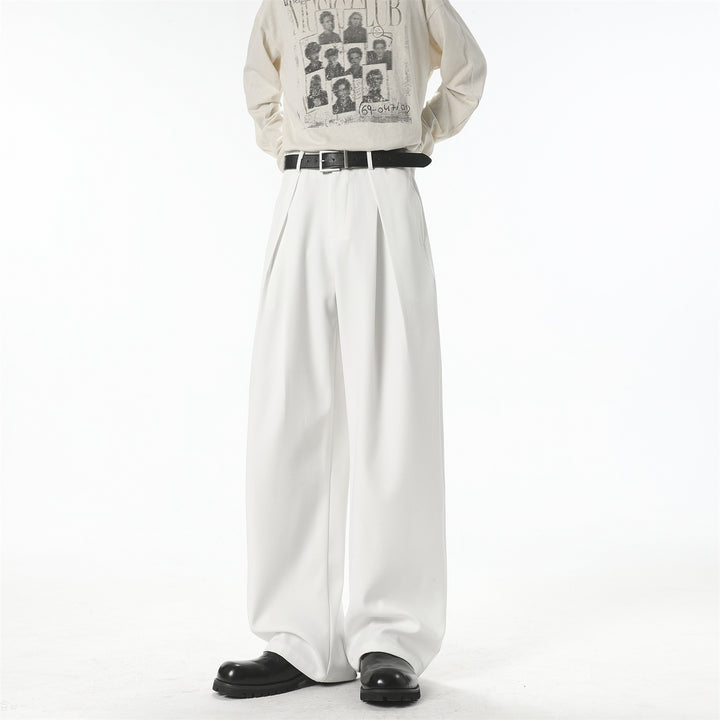 Women Wide-cut High-waisted Pants Mune Fashion