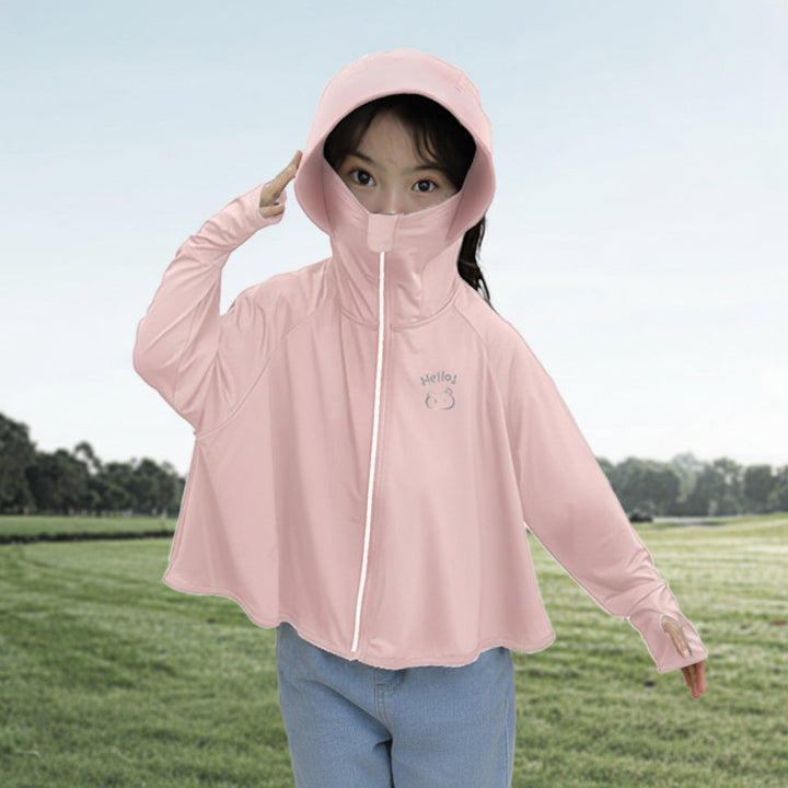 Women's UV protection jacket with hood and breathable design Mune Fashion