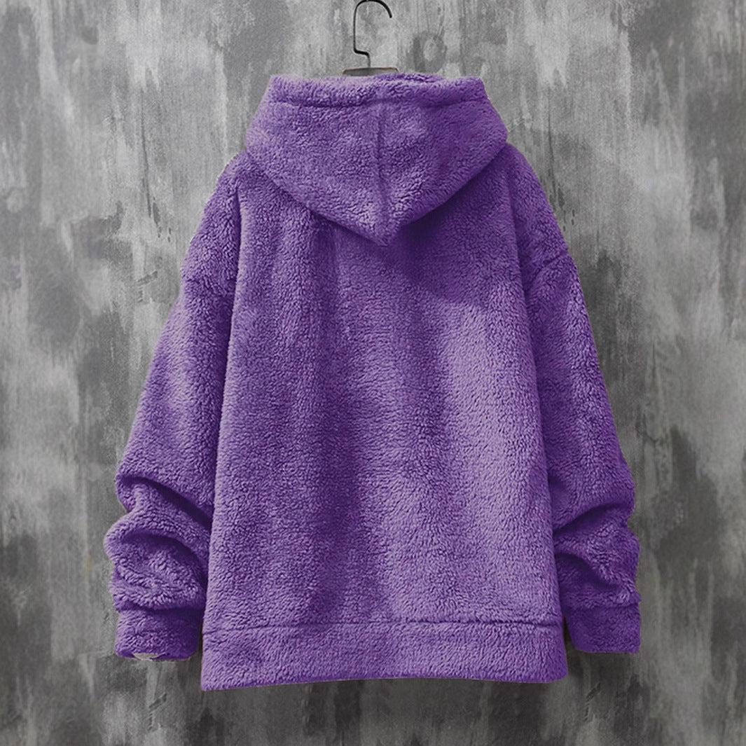 Women's Cozy Fleece Hoodie Mune