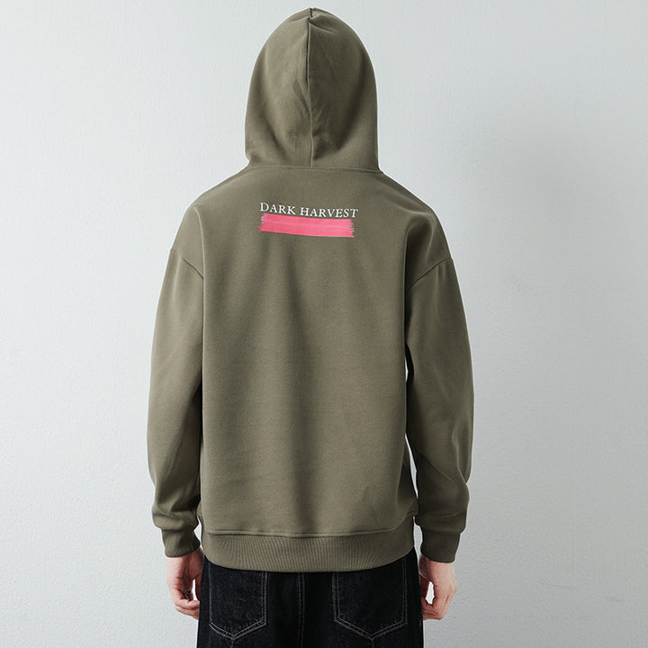 Men's Fashionable Hoodie with Creative Graphic Print Mune Fashion