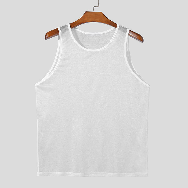 Men's breathable sleeveless functional shirt with moisture-wicking microfiber Mune Fashion