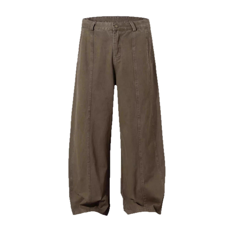 Women's Wide-Leg Trousers with Pleats Mune Fashion