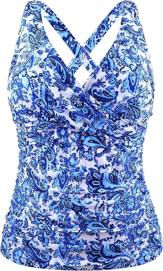 Women's swimsuit with wrap cut and figure-flattering design Mune Fashion