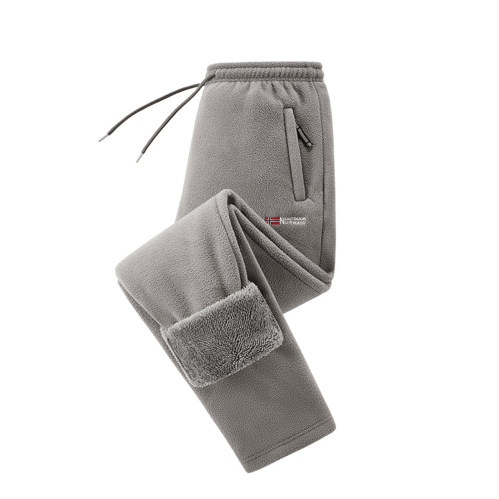 Women's fleece jogging pants with teddy lining and zip pockets Mune Fashion