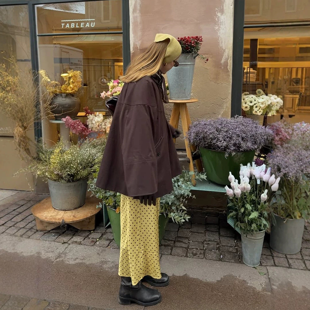 Women's Oversize Transition Jacket with Boxy Cut and Large Pockets Mune Fashion