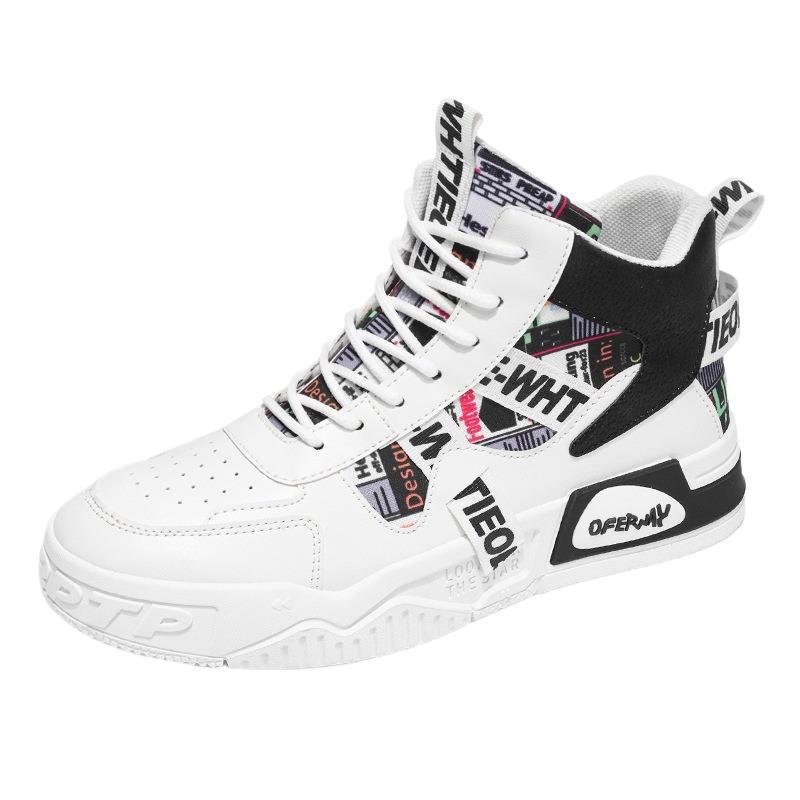 Men's Sporty High-top Sneakers Mune Fashion