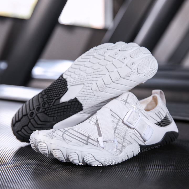 Unisex nan versatile aquasneaker in barefoot style with a grippy multi-layer rubber sole and adjustable straps Mune Fashion