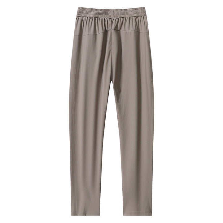 Men's Sporty Casual Pants with Elastic Waistband Mune Fashion