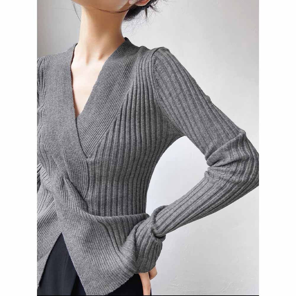 Ladies Elegant Wrap Cardigan Mune Fashion