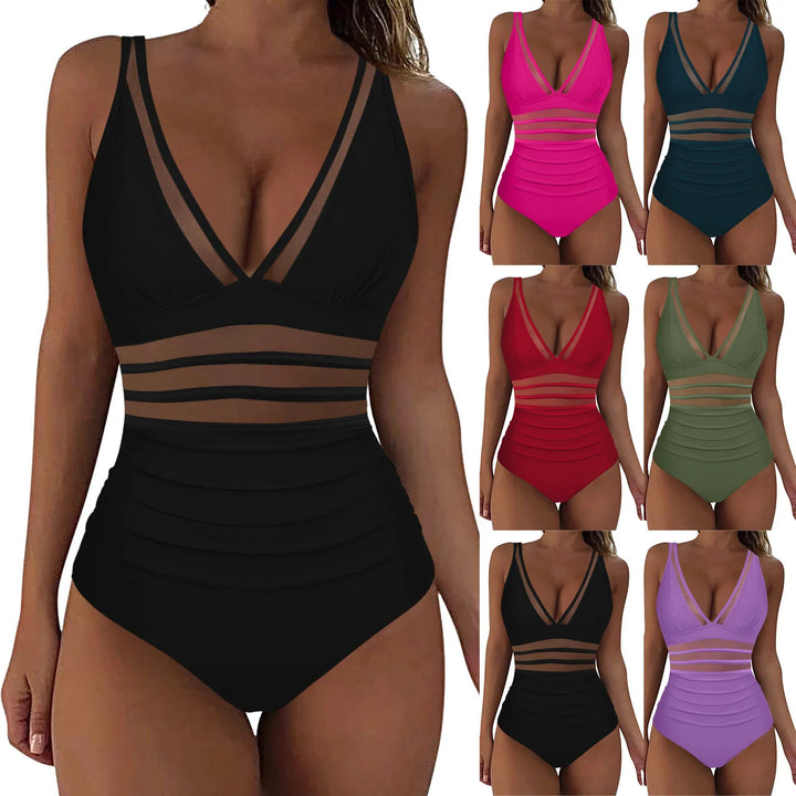 Women's elegant swimsuit with seductive cut-out details Mune Fashion