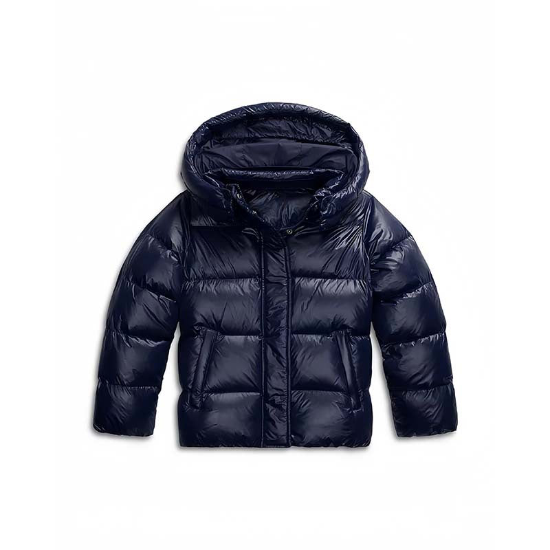 Ladies Quilted Padded Jacket with Hood, Boxy Cut and Water-Repellent Shell Mune Fashion