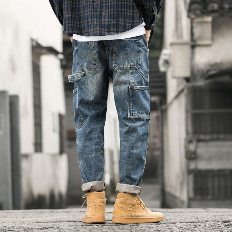 Men's Fashion Relaxed-Fit Jeans Mune Fashion