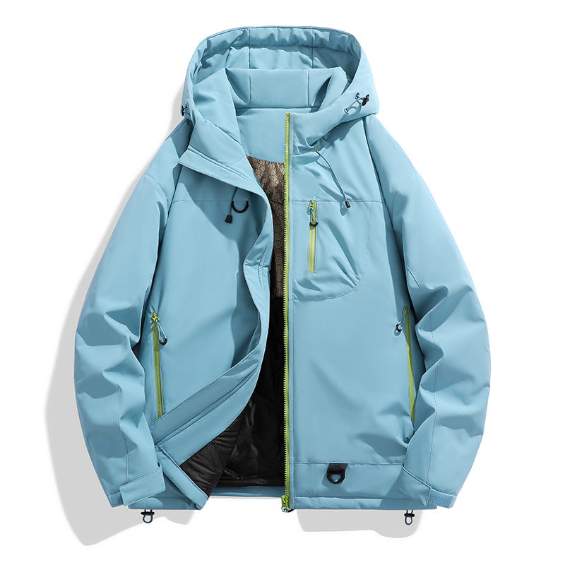 Men's nano technical hooded parka with windproof membrane, insulated inner lining and multifunctional pockets Mune Fashion