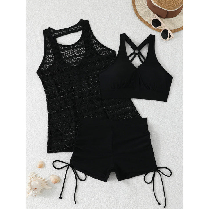 Women’s swimsuit with sporty top and comfortable shorts Mune Fashion