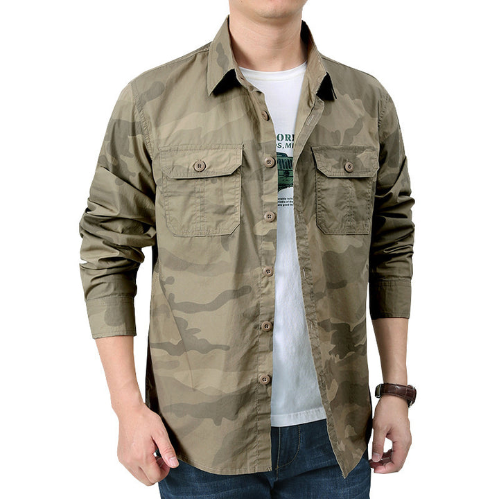 Men's Fashion Utility Shirt Mune Fashion