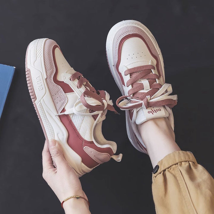 Women's Fashion Sneakers with Cushioned Sole and Breathable Upper Material Mune Fashion