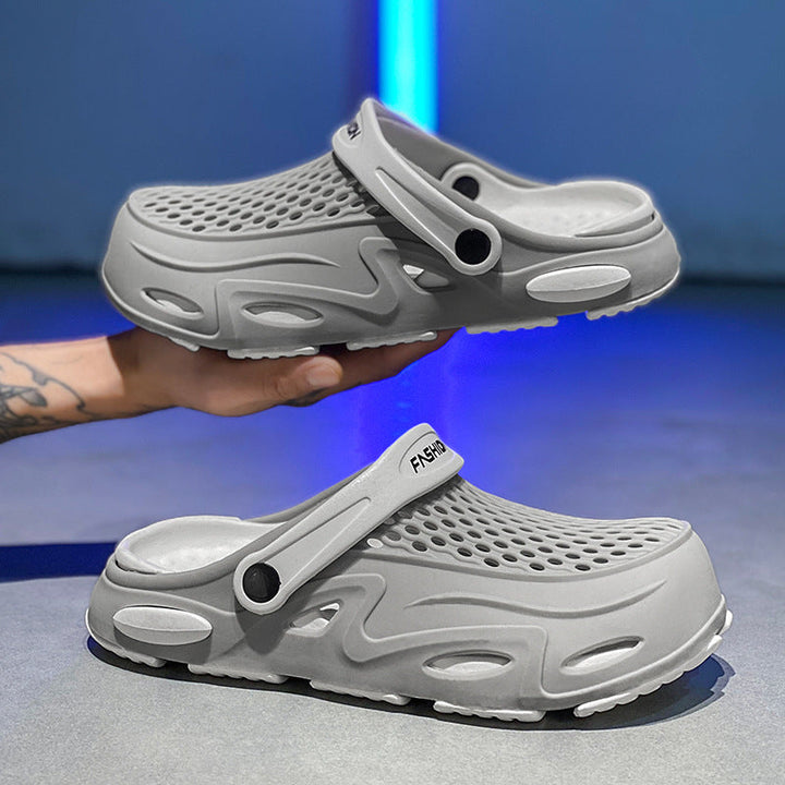 Men's Breathable Clogs with Adjustable Strap Mune Fashion