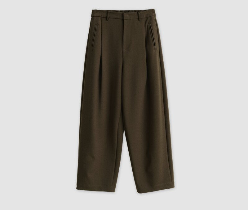 Ladies Elegant and Loose Palazzo Pants Drune