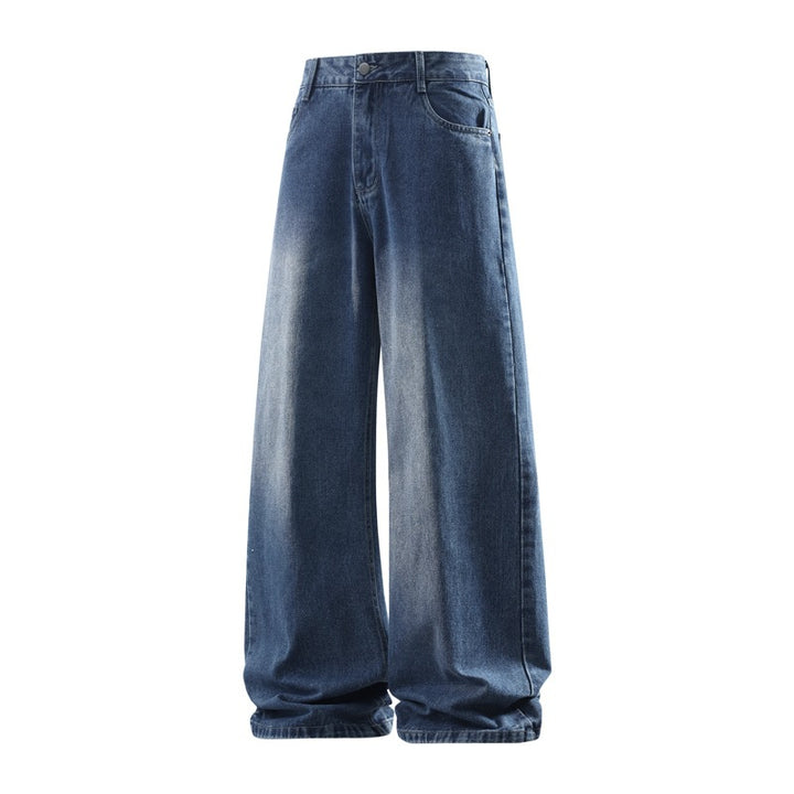 Women's wide high-waisted baggy jeans in vintage look with extra wide leg Mune Fashion