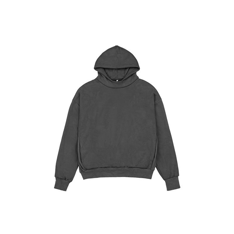 Unisex Minimalist Hoodie in Clean Look with Reinforced Collar Mune Fashion