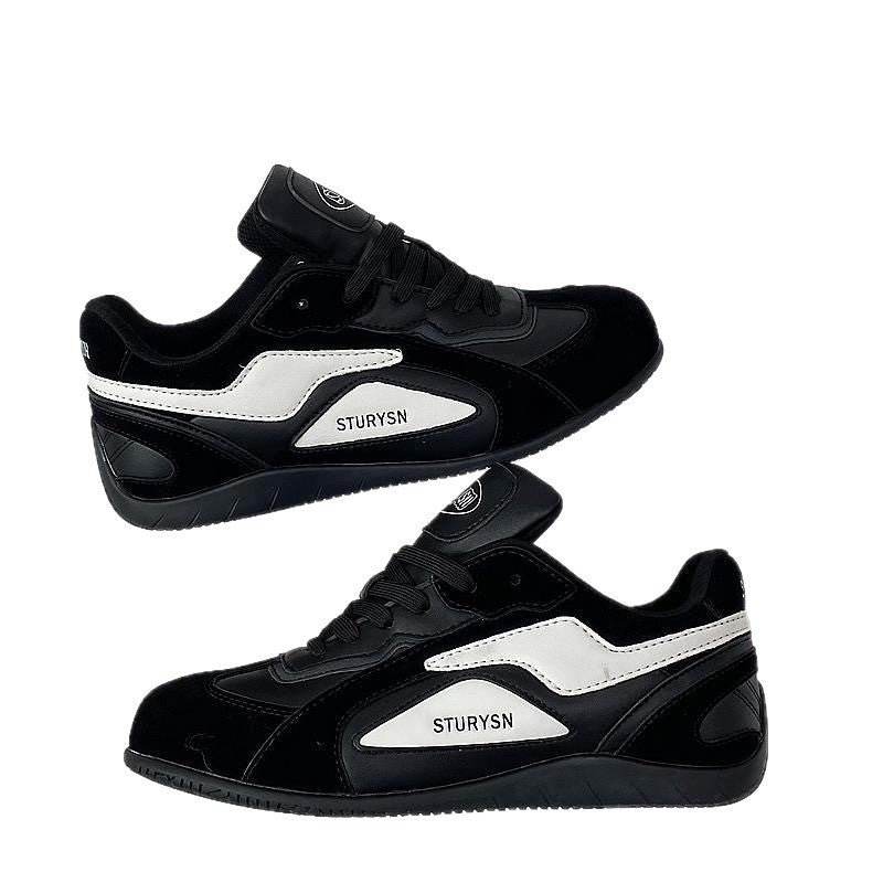 Ladies Retro-Inspired Sneakers with Breathable Upper Material Mune Fashion