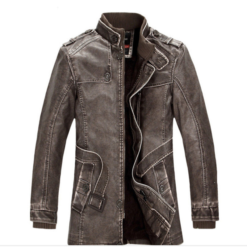 Men's Stylish Denim Jacket with Fleece Lining Mune Fashion