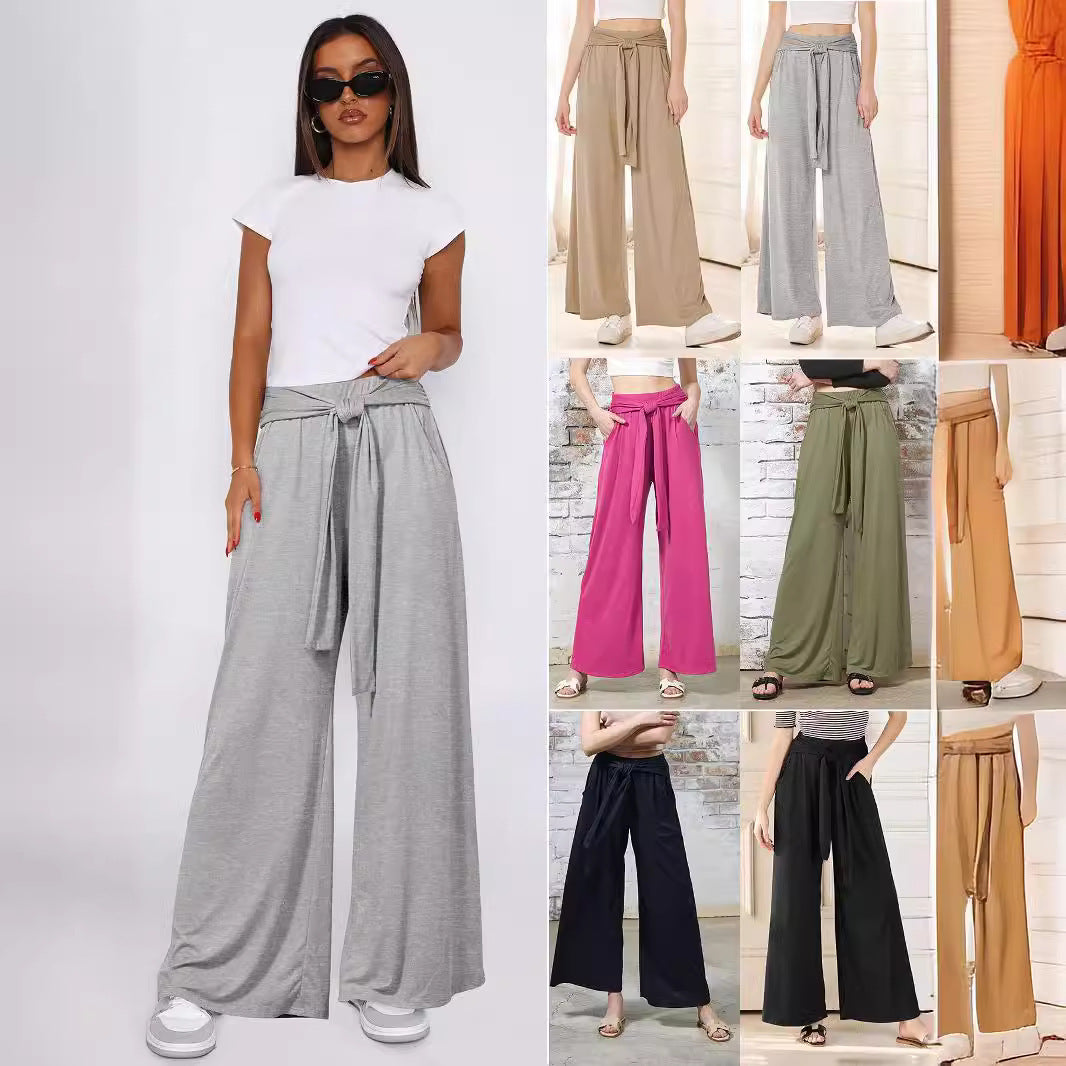 Women elegant and comfortably tailored wide pants Mune Fashion