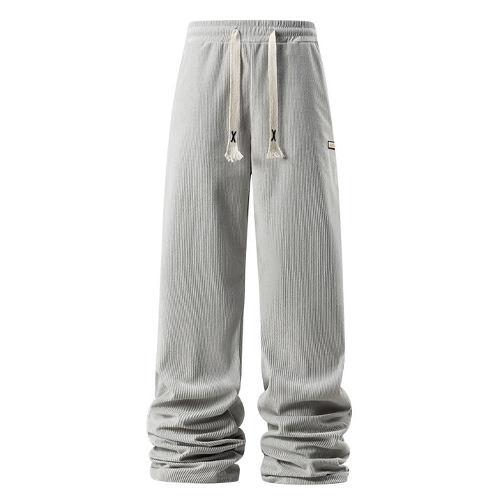 Men's sporty casual trousers with elastic waistband Mune Fashion