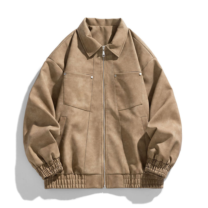 Men's Stylish Transitional Jacket with Elastic Cuffs Mune Fashion