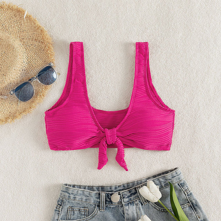 Women's bathing set with knotted top Mune Fashion
