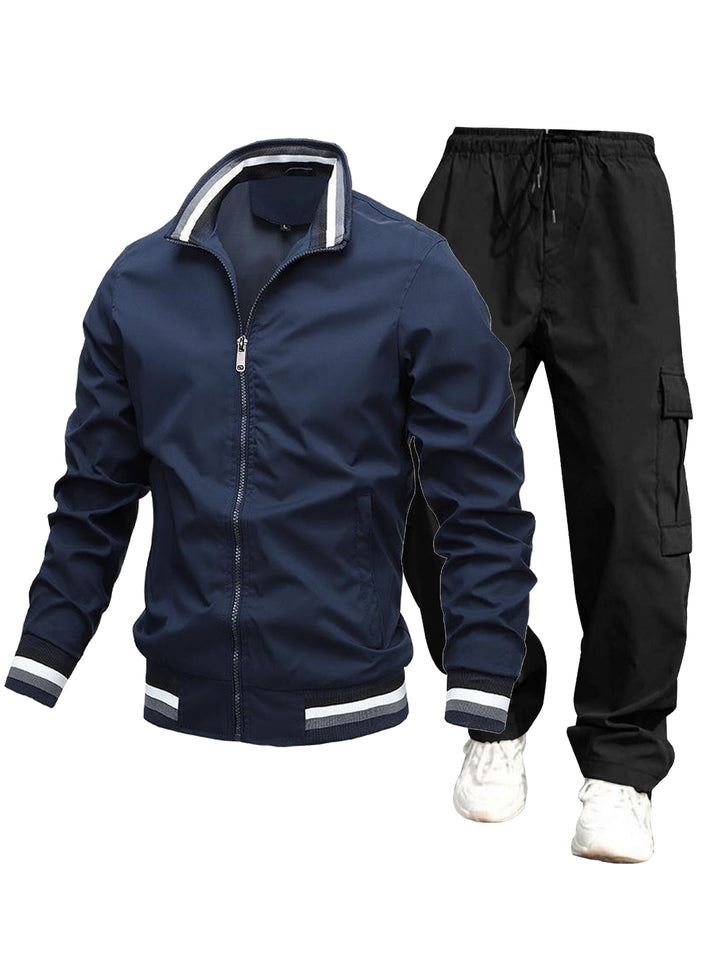 Men's Sports Jacket and Cargo Pants Mune Fashion
